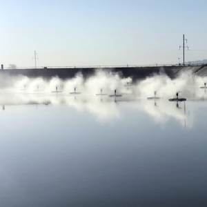 漂浮式機械霧化蒸發器